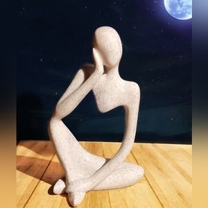 The Thinker Statue Abstract Sculpture Resin Statue